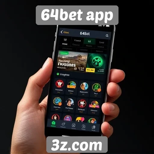 Funcionalidades principais do 64bet app
